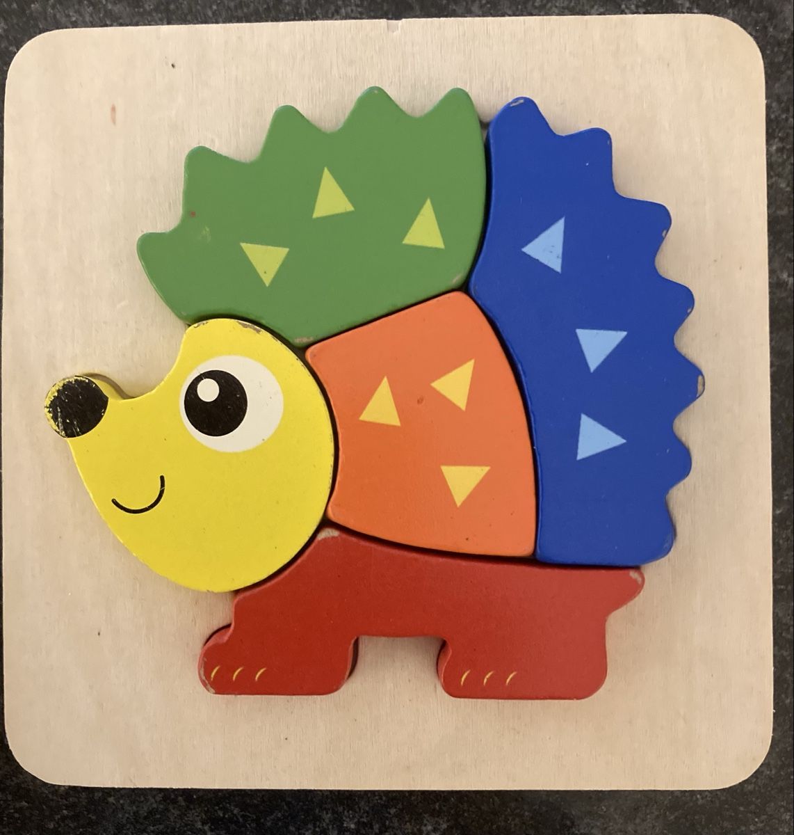 Puzzles: 2x Holzpuzzle Elefant und Igel – D'occasion à Hunzenschwil par nixnevis 2