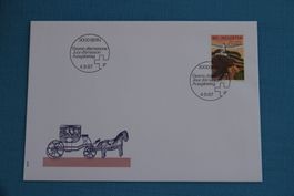 PTT, FDC, 200 Jahre Tourismus, 4.9.1987