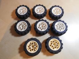 Lego Räder DM ca 48 mm  ( Set 809 )