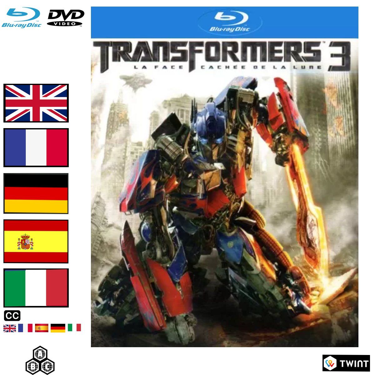 Alle DVDs: Transformers 3 : La Face cachée de la Lune (2011) – Gebraucht aus Semsales von __Florian__
