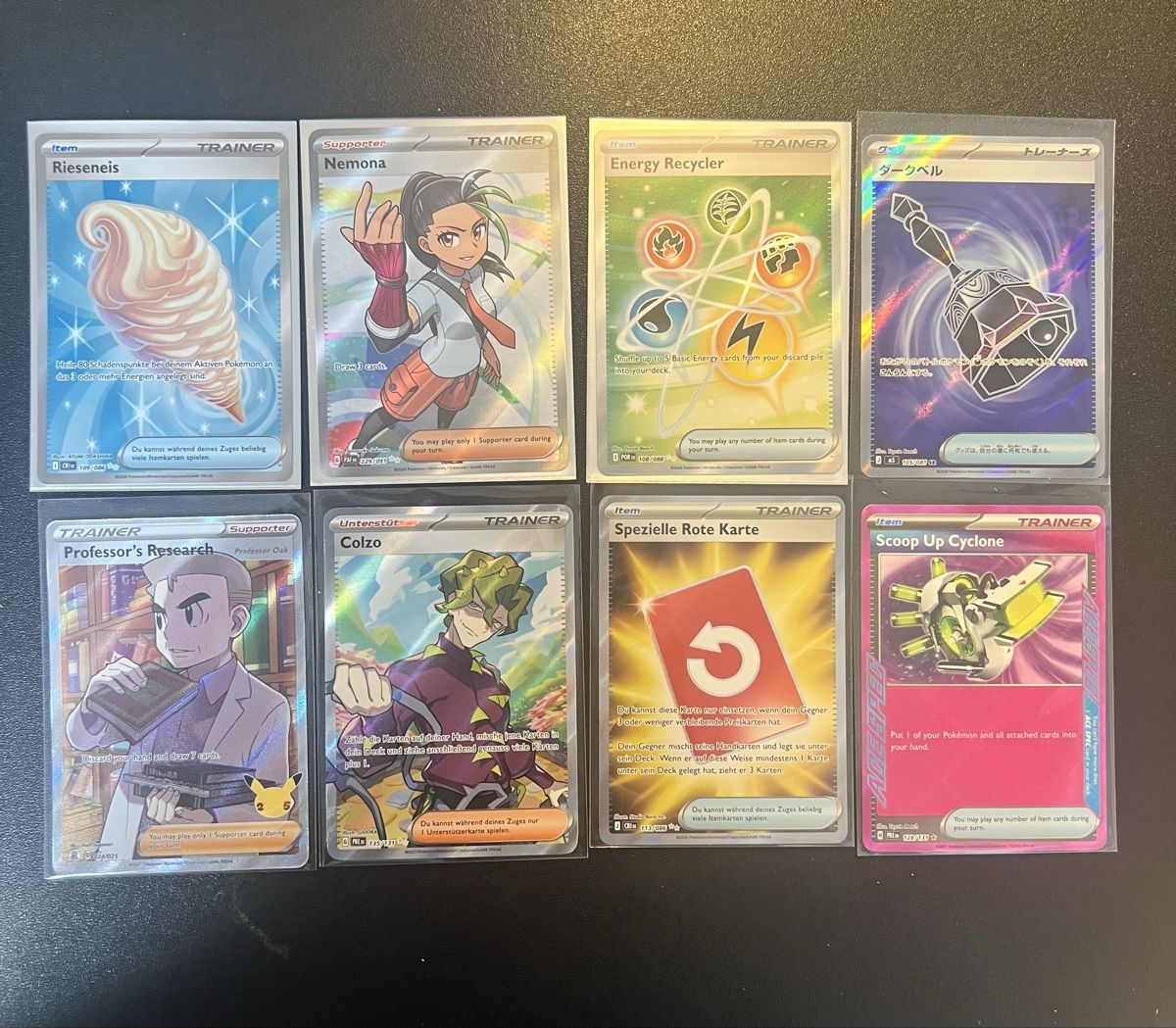 Pokémon Carte collezionabili: Pokemon 8 Trainer Karten Lot 11 – Nuovo (secondo la descrizione) da Goldach venduto da Milosg3