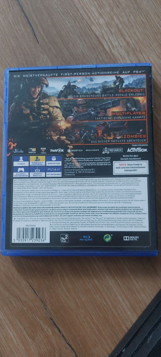Giochi: Call of Duty Black Ops 4 – Usato da Grosshöchstetten venduto da ali_5x2c 2