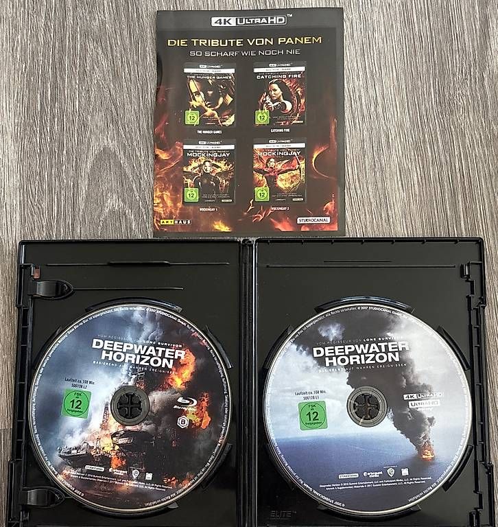 Alle DVDs: Deepwater Horizon 4K UHD Bluray  – Gebraucht aus Winterthur von Geilotime 2