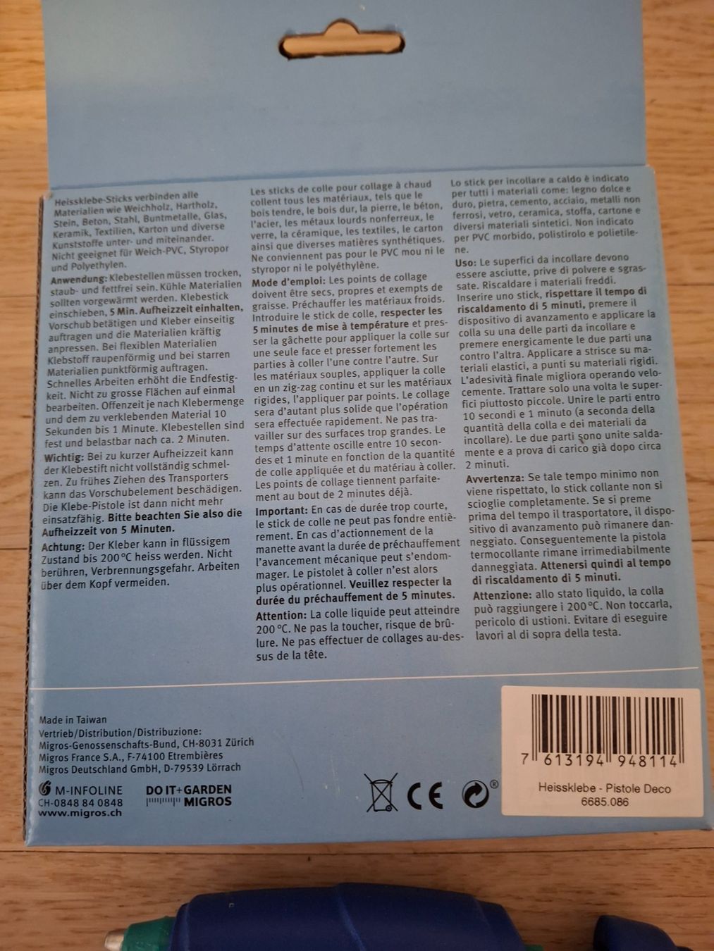 Alle Werkzeuge: Heissklebe-Pistole neuwertig – Neu und originalverpackt aus Dietikon von Hwengi 1