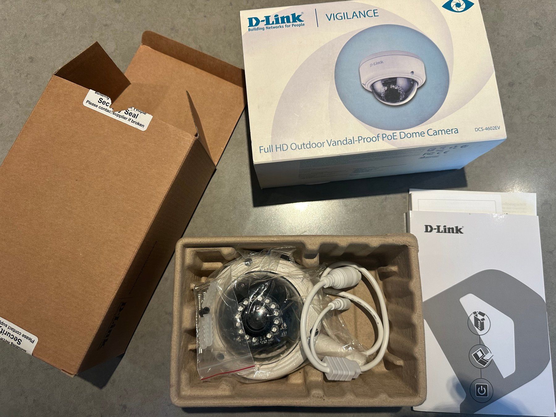 Dlink Webcam: D-Link DCS-4602EV Full HD Outdoor Vandal-Proof PoE Camera – Nuovo e nell'imballaggio originale da Russin venduto da applenic 2