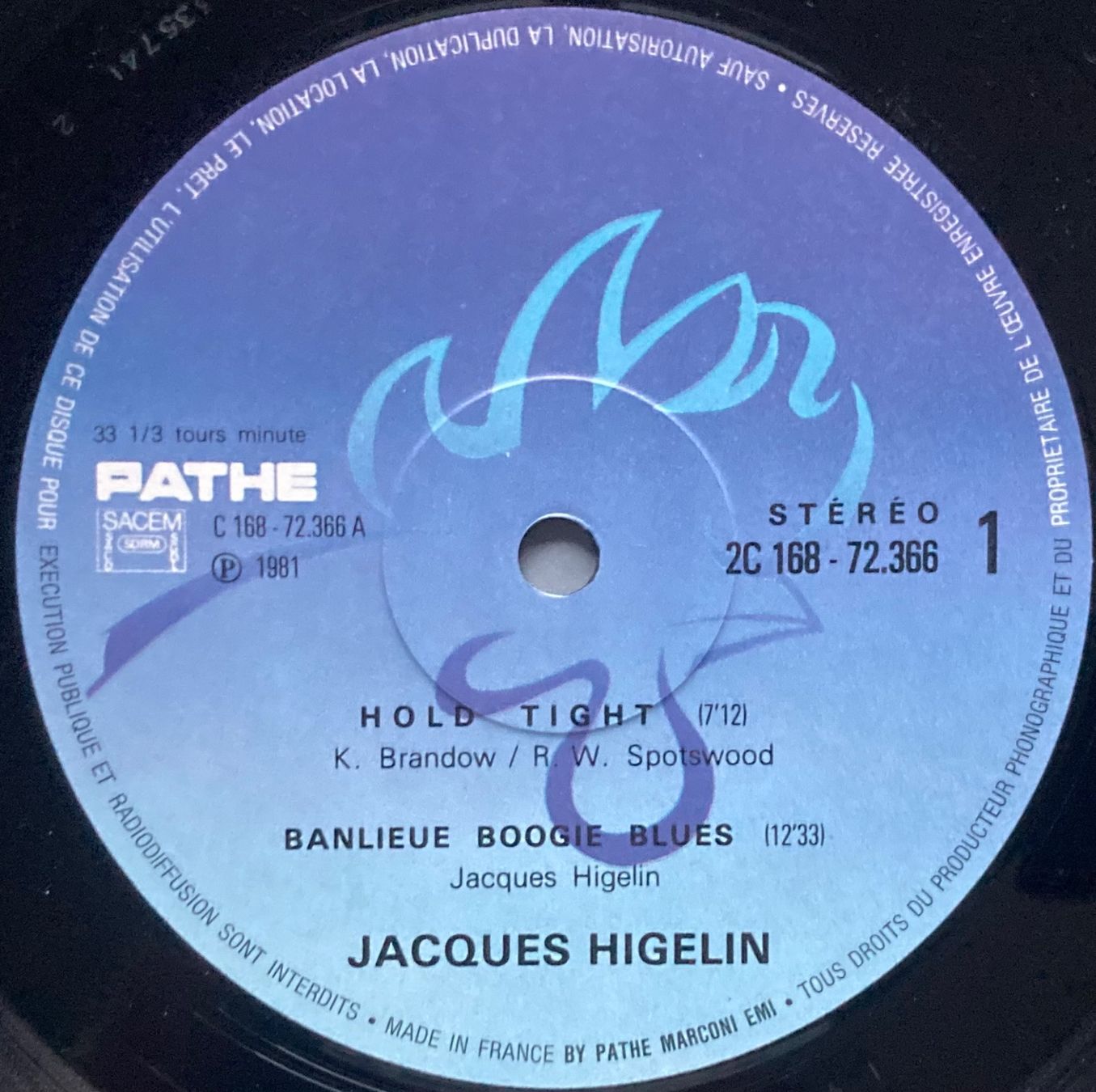 Dischi in vinile: JACQUES HIGELIN - HIGELIN A MOGADOR – Usato da Poliez-Pittet venduto da Newtown-Records 5