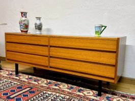 Kommode mit 6 Schubladen Holz Vintage und Kult