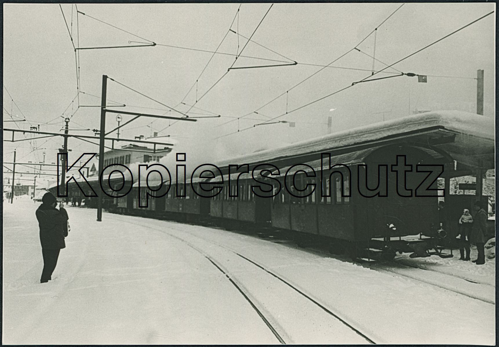Cartes postales: GRS Klosters - Bahnhof  - Rhätische Bahn RhB – Neuf (Voir description) à Schindellegi par Jonathan77