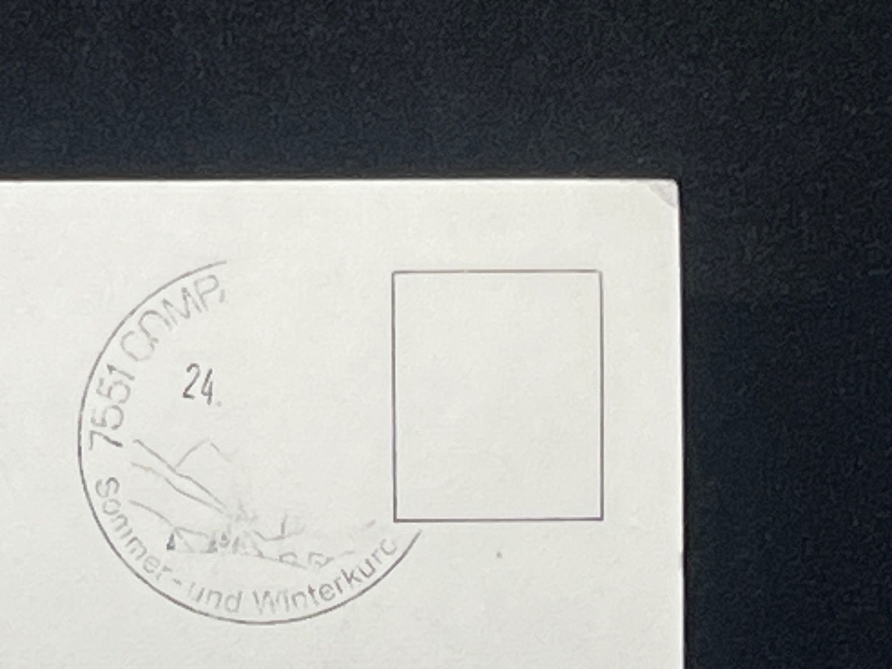 Cartoline postali: Samnaun, 1850m, Unterengadin – Usato da Widnau venduto da Brusi9 1
