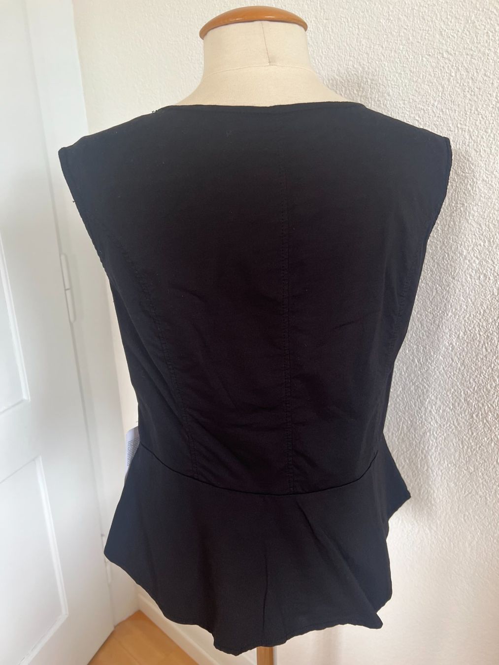 Colora Camicette: Colora Damen Bluse, Gr. L, Schwarz, NEU – Nuovo e nell'imballaggio originale da Worb venduto da farben20zauber 1