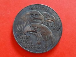 Medaille 1. Weltkrieg 1914, Deutschland und Österreich,  19