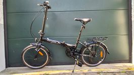 Falt-Velo, Klapp-Rad, Klappvelo 20" TWIST schwarz, NEU!