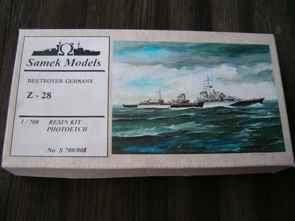 Kit di modellismo & Modellini statici: Samek 1/700 German destroyer Z-28 – Nuovo (secondo la descrizione) da Bern venduto da causa67