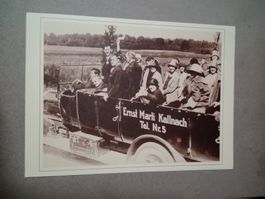 Maxikarte Faltkarte Carreisen Marti Kallnach Saurer Typ T
