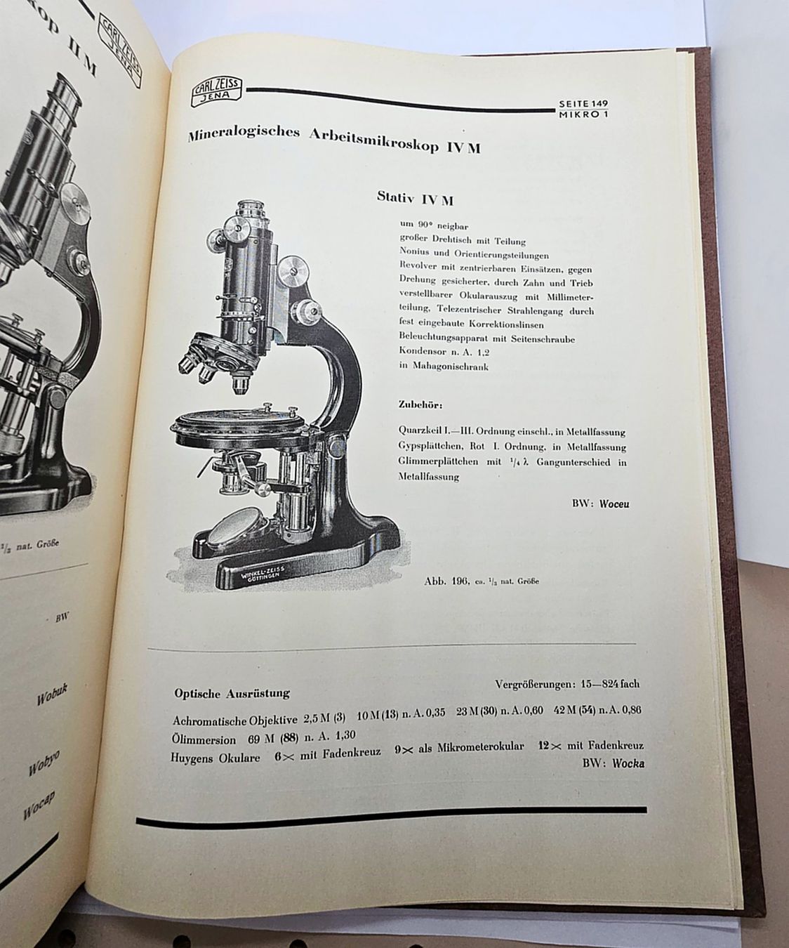 Bücher: Katalog ZEISS-MIKROSKOPE 1939 – Gebraucht aus Esslingen von Hombi3 4