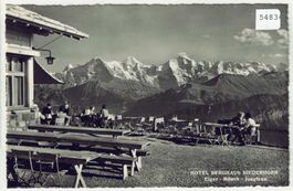 Hotel Berghaus Niederhorn - Terrasse