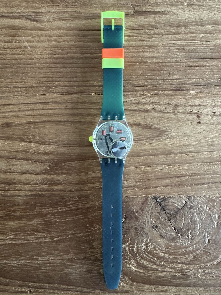 Swatch Orologi: Stop Swatch (SSK101) Orologio – Nuovo e nell'imballaggio originale da Künten venduto da Spike17 3