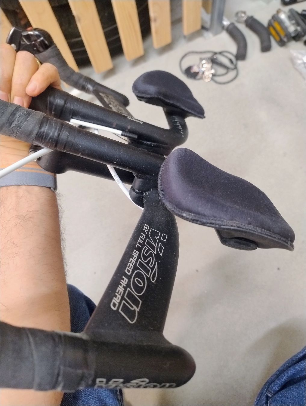 Ersatzteile: TT Cockpit Vision Full Speed Ahead, Shimano Barendschaltung – Gebraucht aus Zürich von emr_9xfx 1