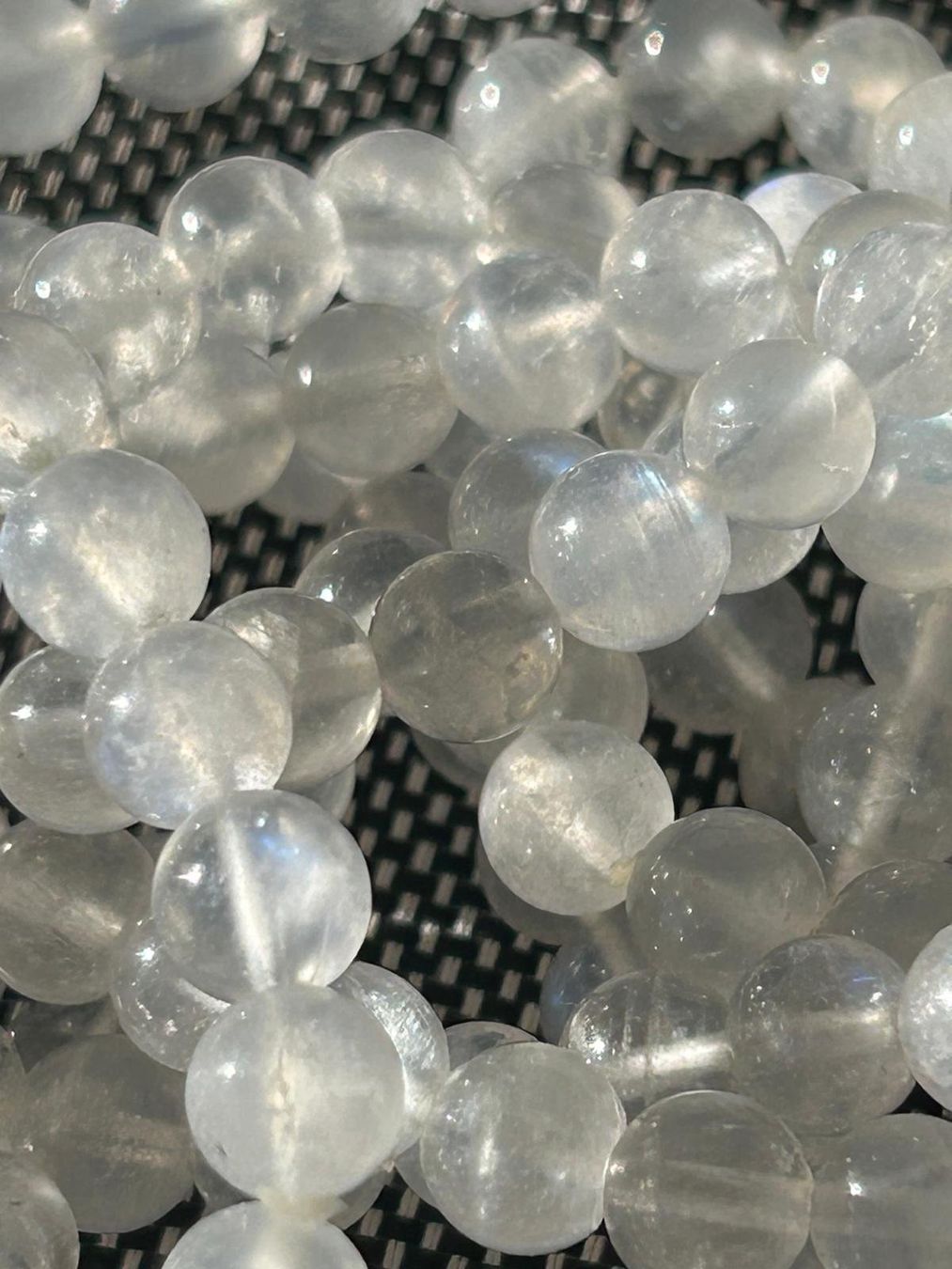 Minerali & Pietre curative: Strang echte Moonstone Level 1 / stone beads 6 mm – Nuovo e nell'imballaggio originale da Niederrohrdorf venduto da Ytobi