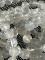 Strang echte Moonstone Level 1 / stone beads 6 mm