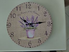 Horloge de France et de Provence en PVC, neuve