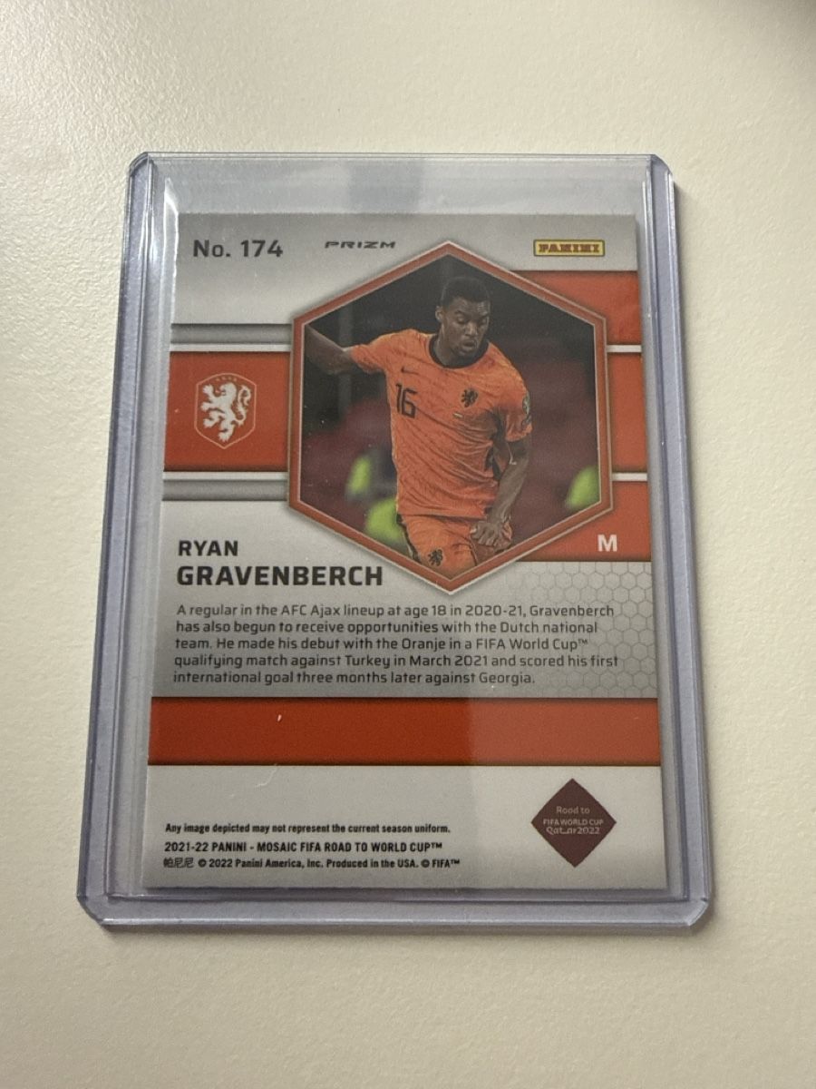 Panini Carte collezionabili: Ryan Gravenberch, Netherlands, Panini Prizm – Usato da Bäretswil venduto da pu0_7rmv 1