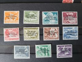 1950, BIT (D IV) Dreizeiliger Aufdruck- Bureau I. du Travail
