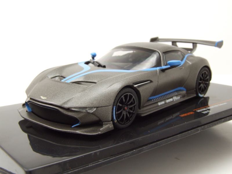 Aston Martin Modellautos: ASTON MARTÍN VULCANO 2015 GRAU 1:43 IXO – Neu und originalverpackt aus Suhr von Moebelsiralfred