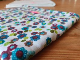 Baumwolljersey Jersey Baumwolle Blumen 50 x 148 cm