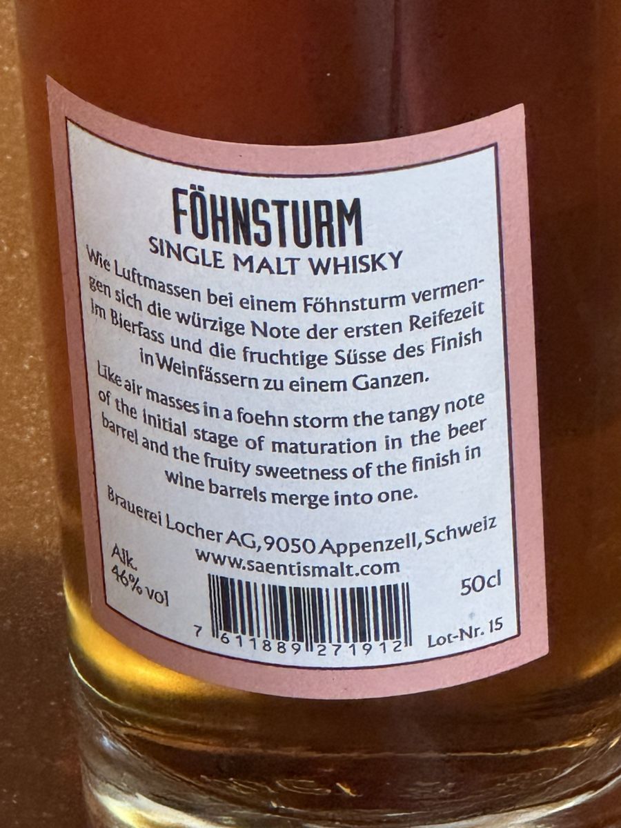 Spirituosen: Föhnsturm Whisky – Neu und originalverpackt aus Kirchberg SG von Chilpi76 1
