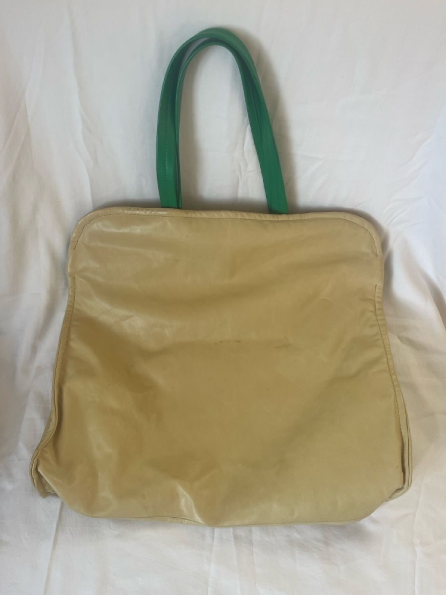 Marni Borse: Marni Tasche Leder Beige Grün – Usato da Küsnacht ZH venduto da joe_v6z5 1