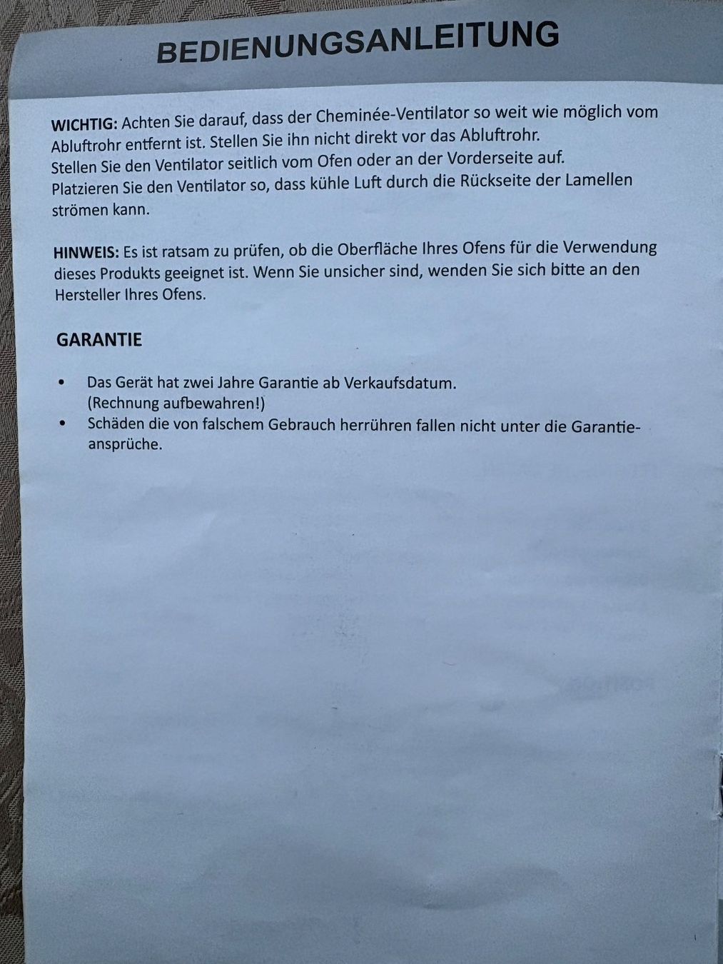 Ventilatori: Cheminée-Ventilator, schwarz, metall, neuwertig – Usato da Lausen venduto da Zotty1 6