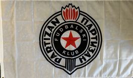 Partizan Belgrad Fahne Flag Serbien Stadion Partizana Serbia