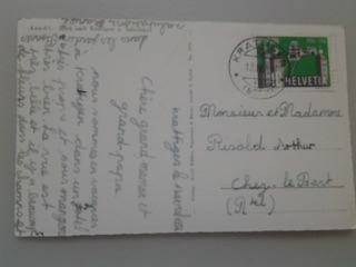 Cartoline postali: Aeschi Blick n. Krattigen u. Interlaken – Usato da Sargans venduto da nicsam1815 1