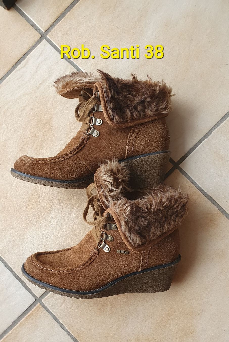 Roberto Santi Scarpe da donna: Bottes cuir Roberto Santi 38 – Usato da Erde venduto da zakleblanc 2