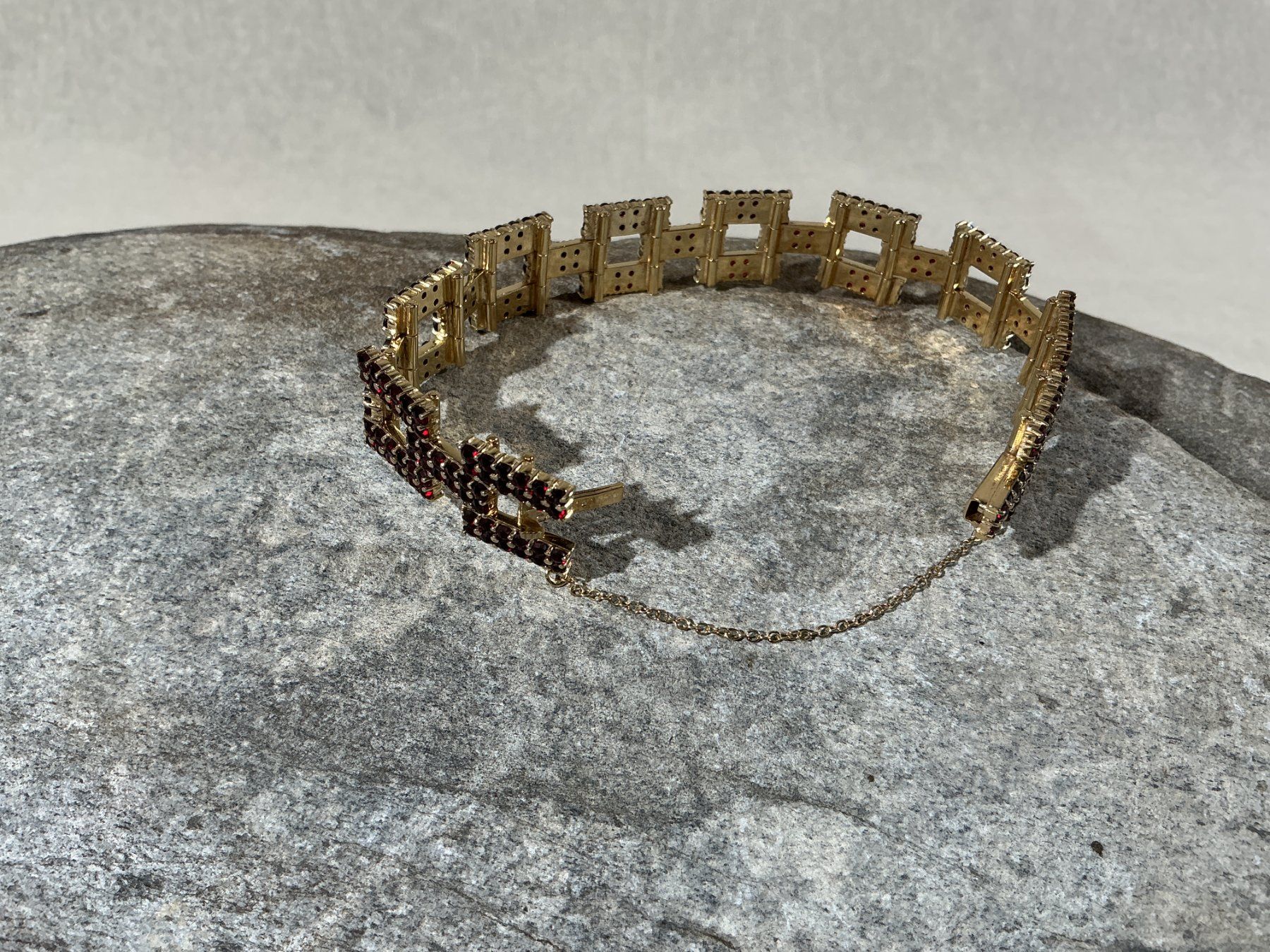 Bracciali & Braccialetti: BÖHMISCHER GRANATSCHMUCK Armband – Nuovo (secondo la descrizione) da Richterswil venduto da Restwert_Richterswil 5