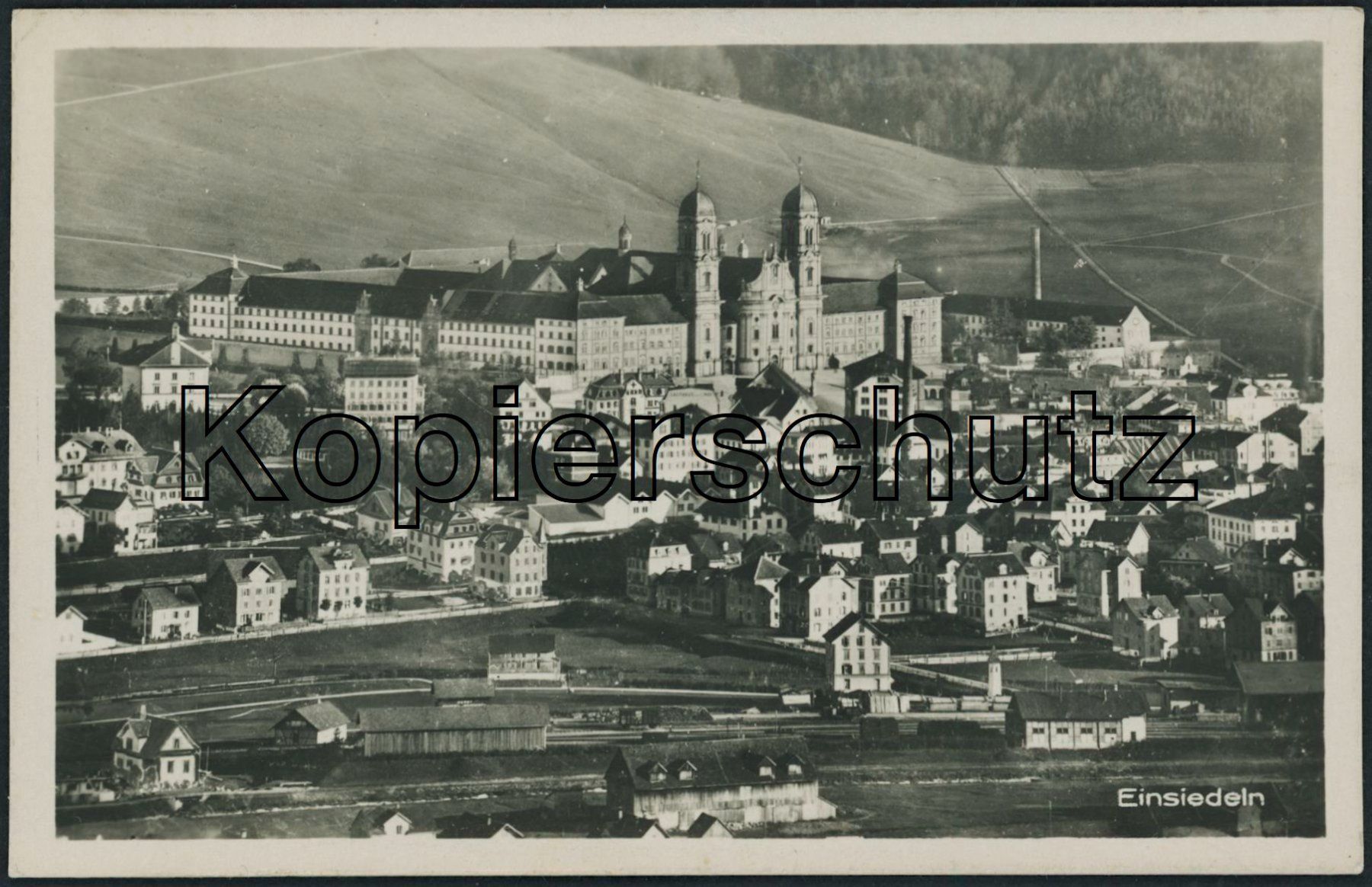 Ansichtskarten: SZ Einsiedeln - Kloster – Neu (gemäss Beschreibung) aus Schindellegi von leecollect