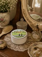 Porzellandose „Begegnung“ Villeroy Boch Naif in Bestzustand