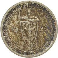 Deutschland: Weimarer Republik 3 Reichsmark 1925 A