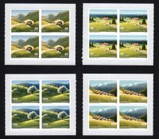 4 Viererblocks Naturpärke Schweiz** 2021