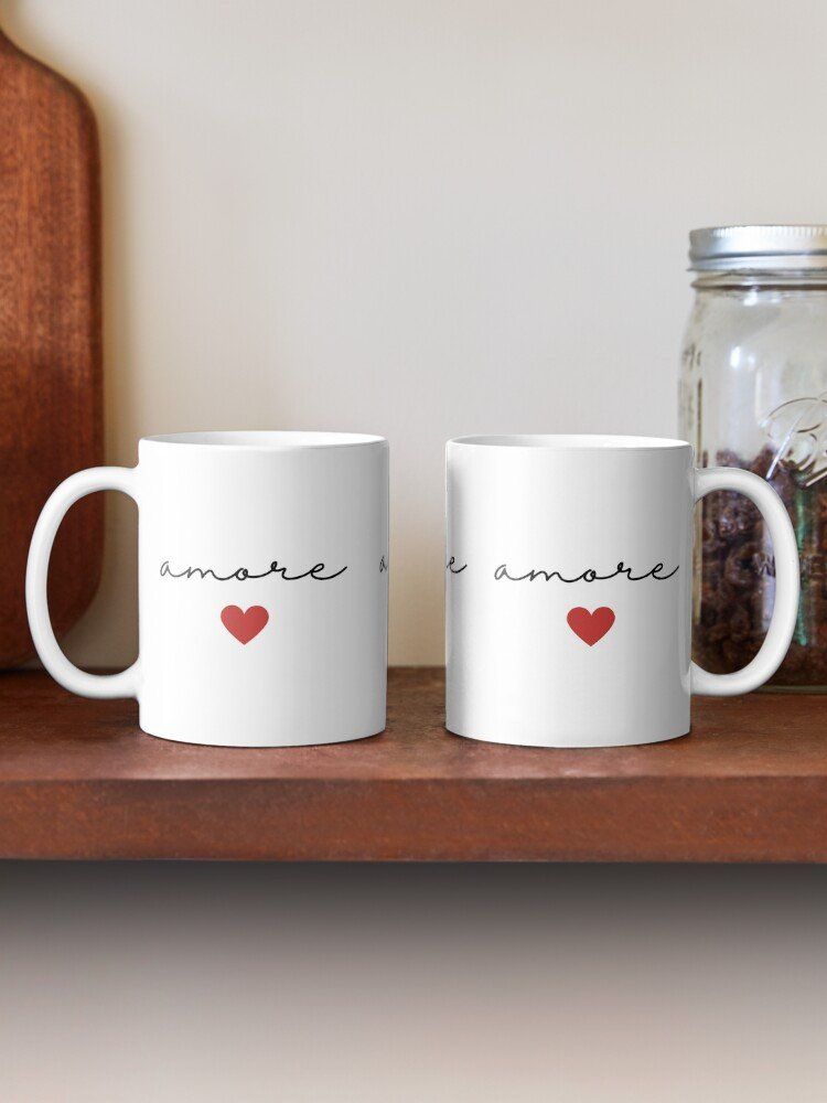 Tassen: Tasse - Amore - inkl. Versand – Neu und originalverpackt aus Basel von Kunterbunt12 1