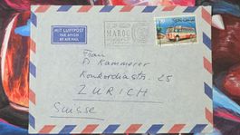 CL32 Enveloppe + Timbre Maroc 1967