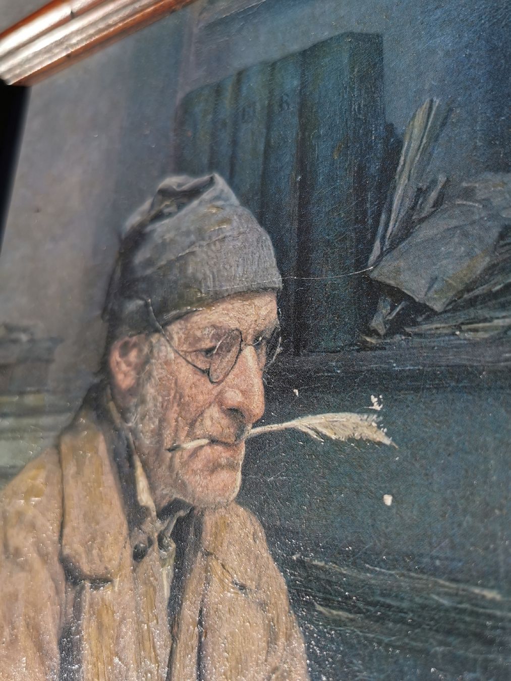 Foto & Immagini: Albert Anker "Der Gemeindeschreiber" Kunstdruck – Usato da Bergdietikon venduto da Allerlei.Dihei 7