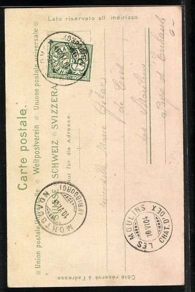 Cartes postales: AK Bern, Junge Dame in schweizer Tracht – D'occasion à Berlin par bartko-reher 1
