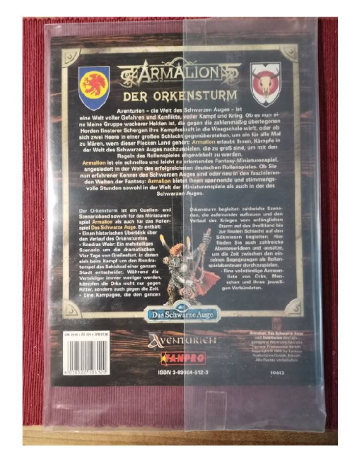 Comics: Das schwarze Auge  Der Orkensturm – Neu und originalverpackt aus Suhr von Brocki-Suhr 1