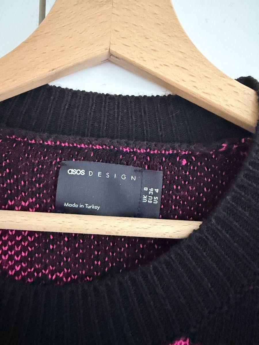 Asos Maglioni & Felpe: Pull Asos rose avec barbelé T. 38 – Usato da Genève venduto da sar_852v 3