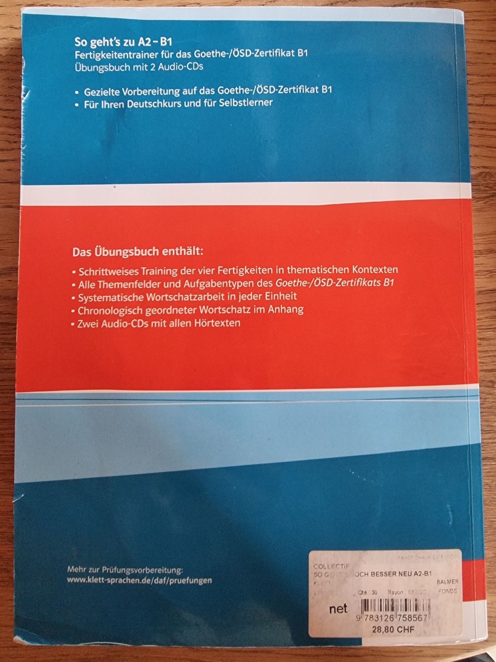 Libri: So geht's zu A2-B1 – Usato da Cerneux-Péquignot venduto da lou_g8hp 1