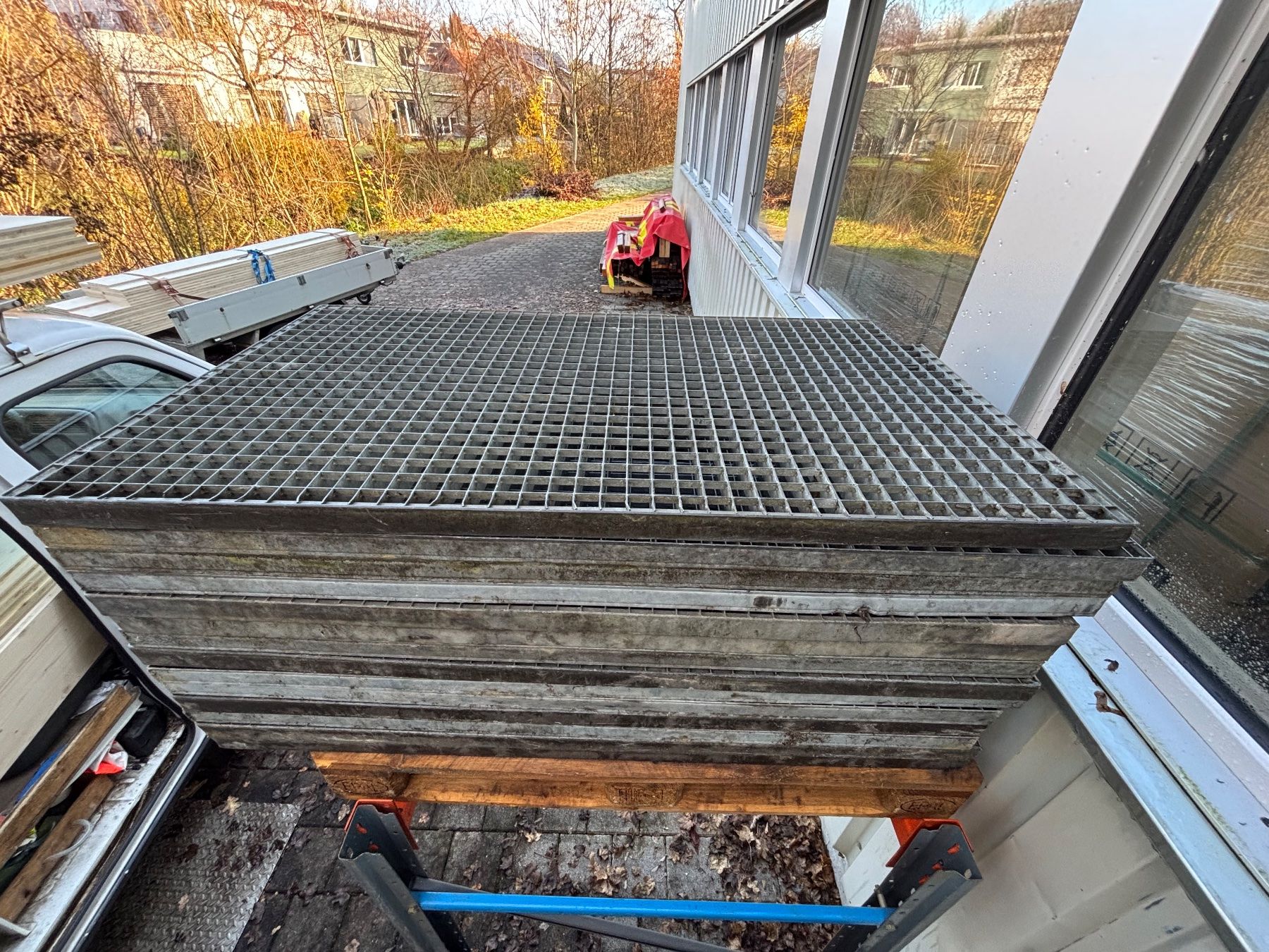 1x Robuster Gitterrost, Lüftungsgitter, Rost, Gitter (Gebraucht) in ...