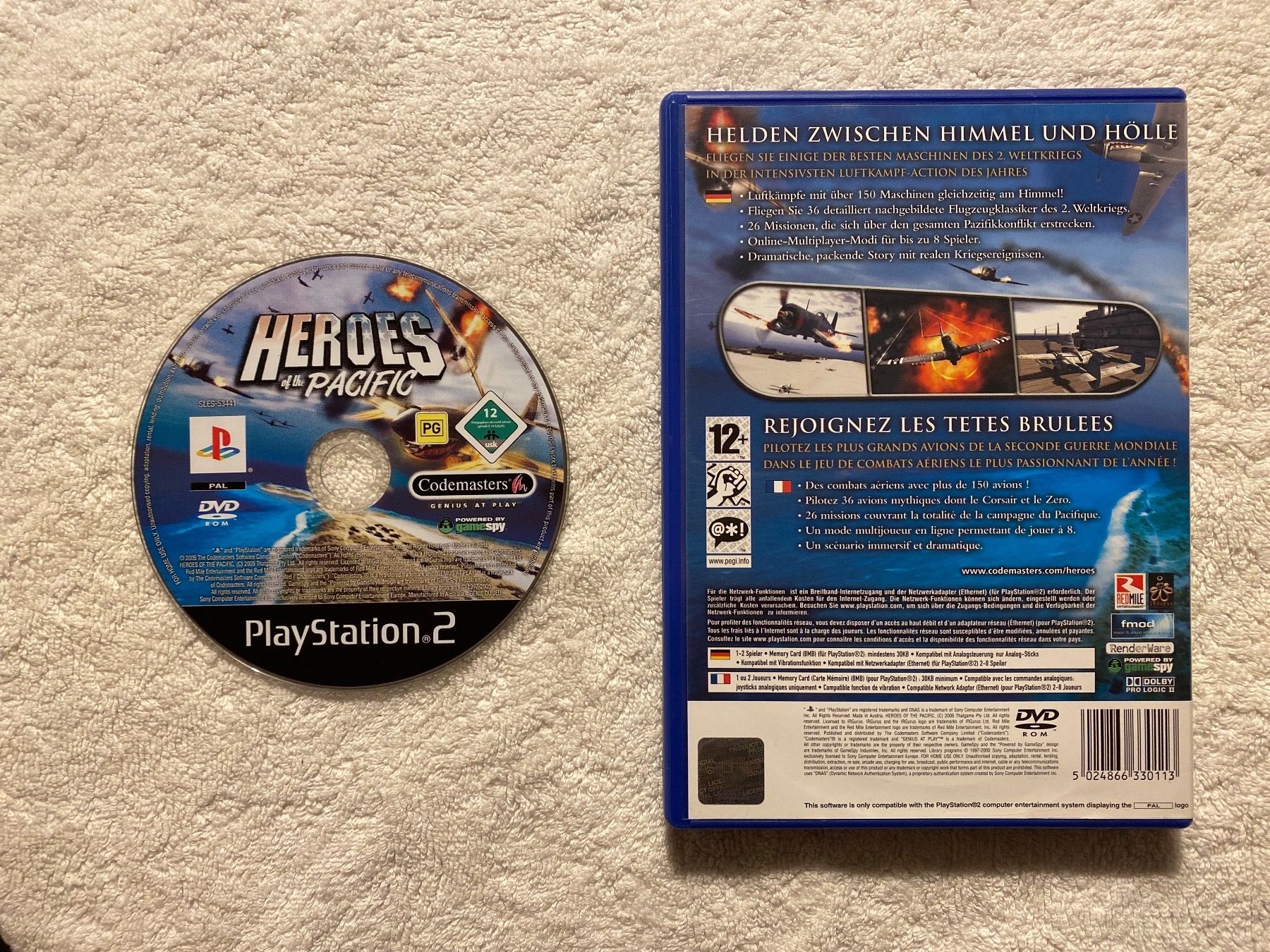 Sony Spiele: Heroes of the Pacific PS2 – Gebraucht aus Reichenbach i. K. von Daniel840 1