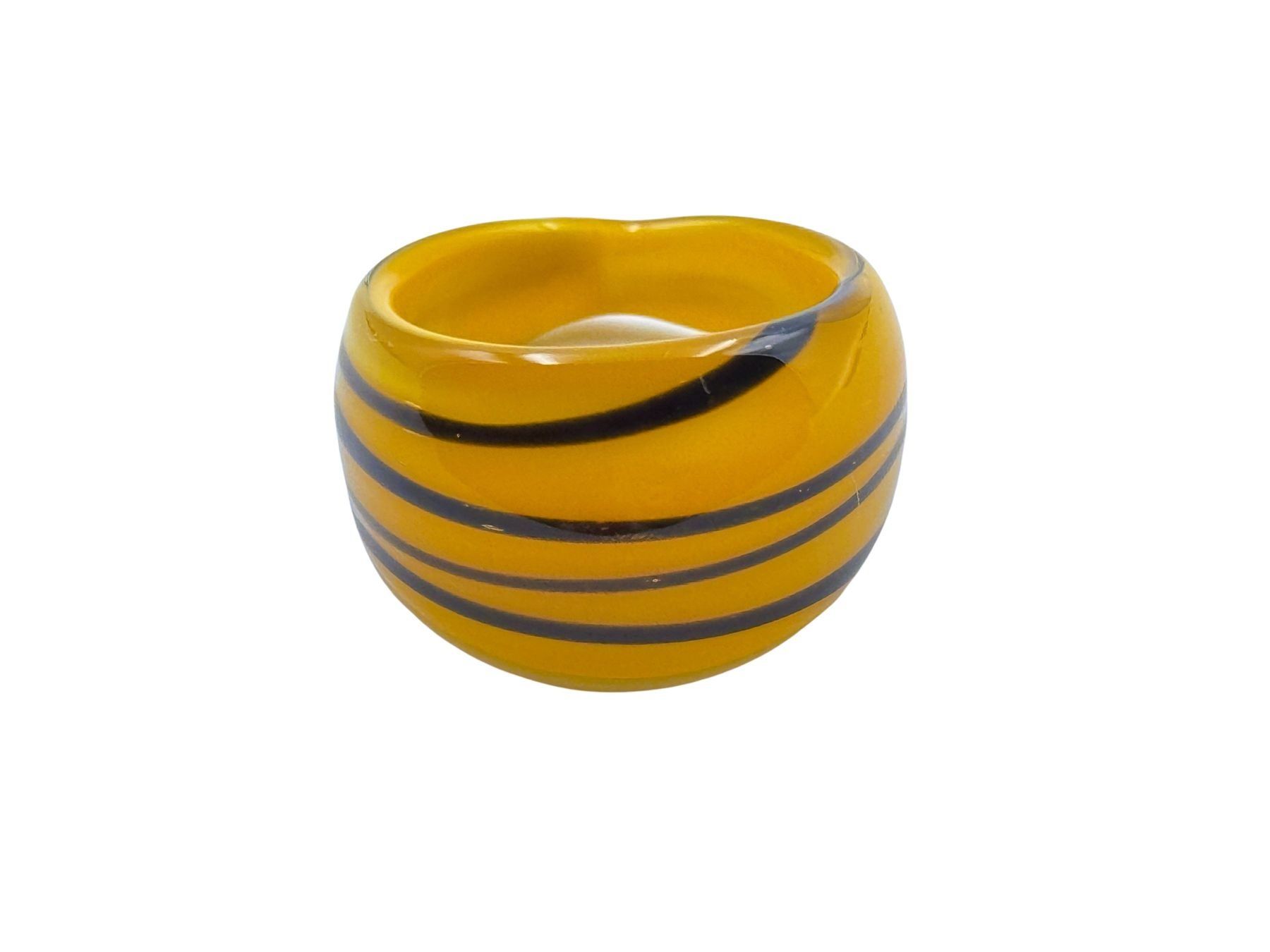 Murano Anelli: Ring Murano Glas G 54 Breite 14mm – Nuovo e nell'imballaggio originale da Oberkulm venduto da Murano-Schmuck